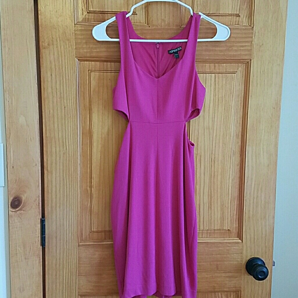 Cutout mini dress